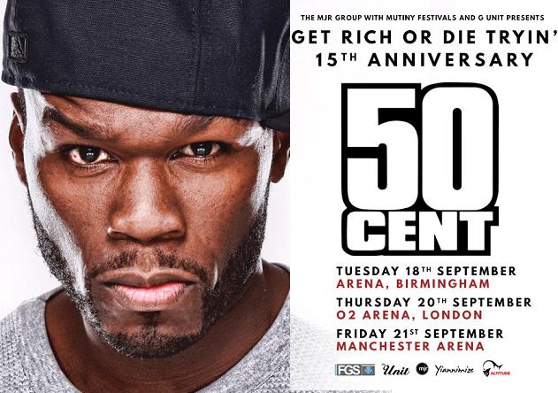 15th Anniversary "Got Rich and Didn't Die" Limited Edition T-Shirts - Image 11