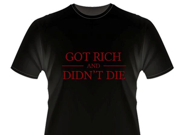 15th Anniversary "Got Rich and Didn't Die" Limited Edition T-Shirts - Image 6