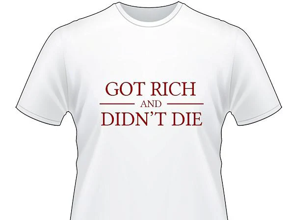 15th Anniversary "Got Rich and Didn't Die" Limited Edition T-Shirts - Image 7