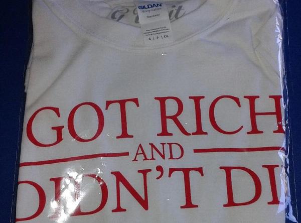 15th Anniversary "Got Rich and Didn't Die" Limited Edition T-Shirts - Image 8